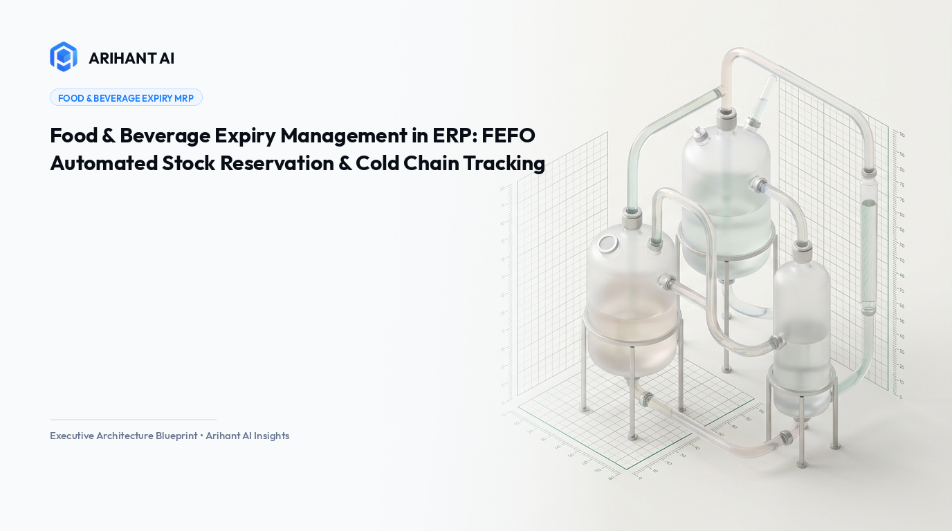 Food & Beverage Expiry Management in ERP: FEFO Automated Stock Reservation & Cold Chain Tracking