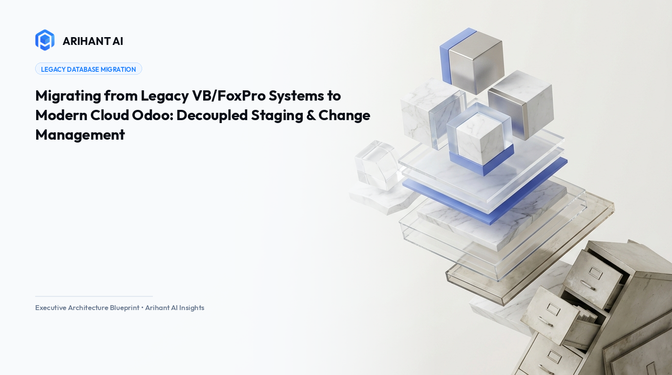 Migrating from Legacy VB/FoxPro Systems to Modern Cloud Odoo: Decoupled Staging & Change Management