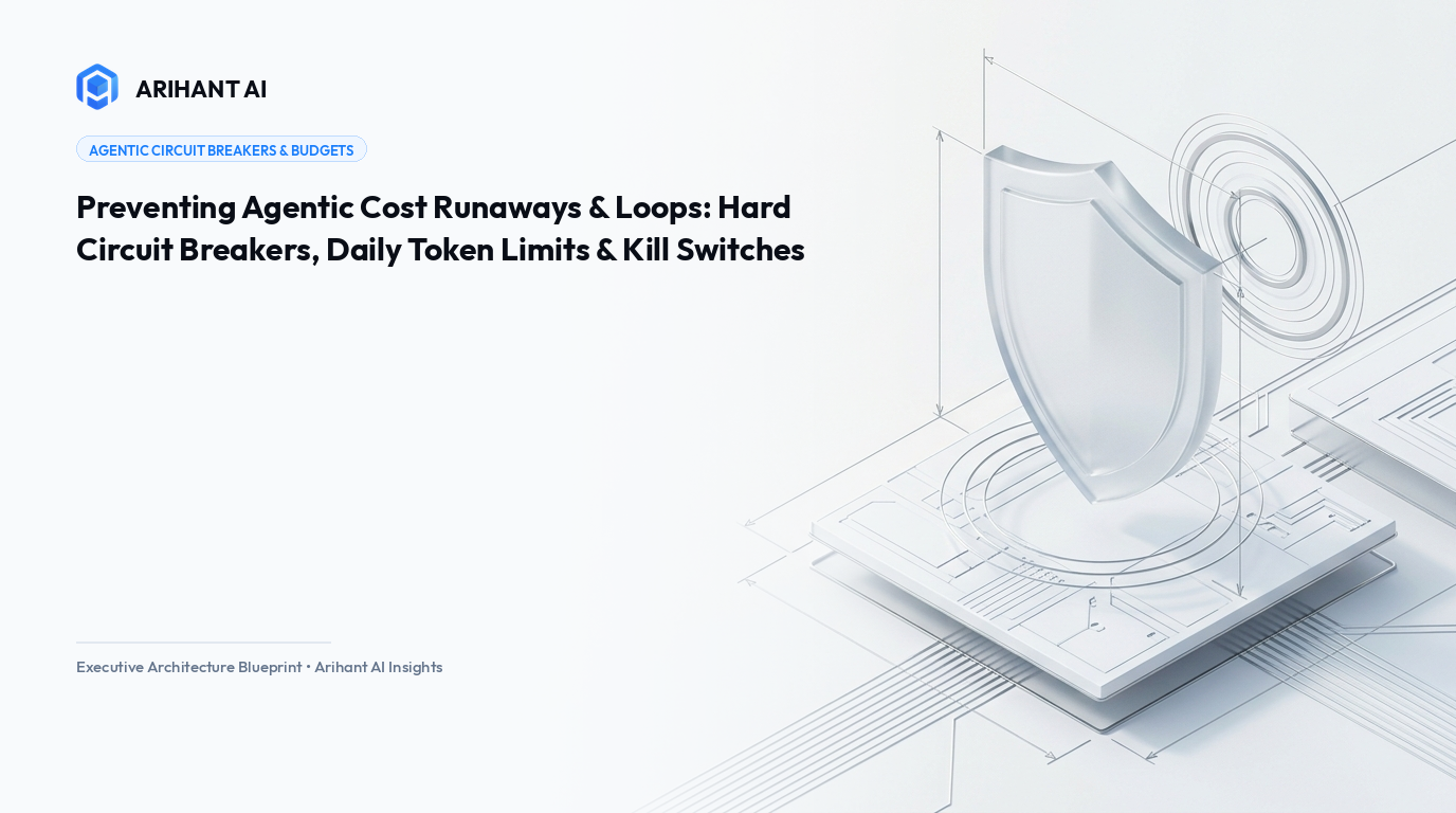 Preventing Agentic Cost Runaways & Loops: Hard Circuit Breakers, Daily Token Limits & Kill Switches