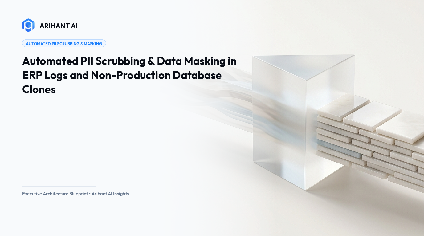 Automated PII Scrubbing & Data Masking in ERP Logs and Non-Production Database Clones