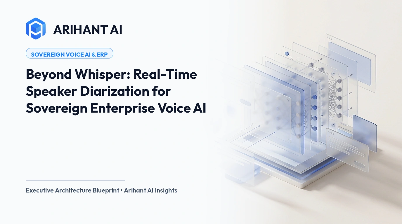 Beyond Whisper: Real-Time Speaker Diarization for Sovereign Enterprise Voice AI