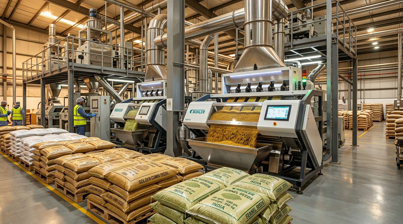 Spices & Agro Processing Manufacturing ERP